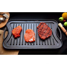 Plancha / parrilla reversible pre-sazonada